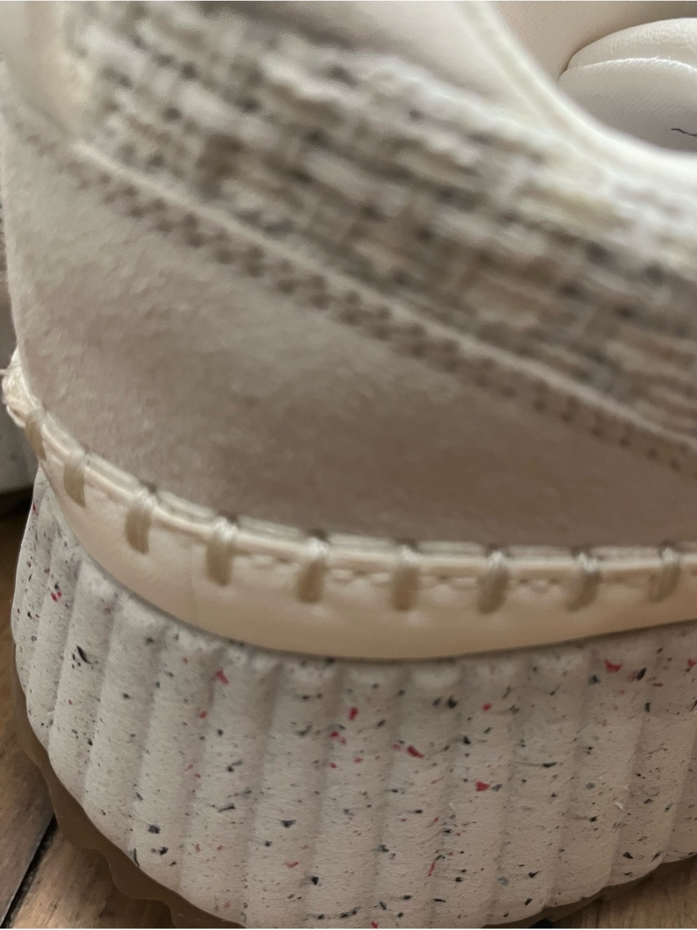 Universal Thread Cream White Platform Sneakers - Picture 5 of 10